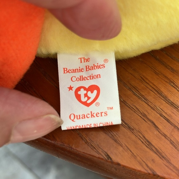 1993 AND 1995 TY BEANIE BUDDY QUACKERS & 2 BEANIE BABY QUACKERS - Picture 10 of 17